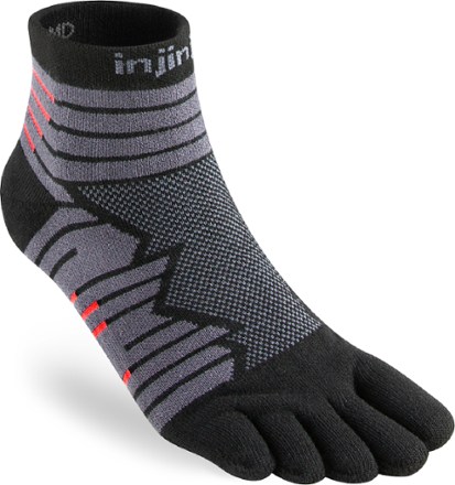 Fashion Mens Toe Socks Cotton Five Finger Running Socks Mini Crew