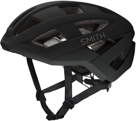 black cycling helmet