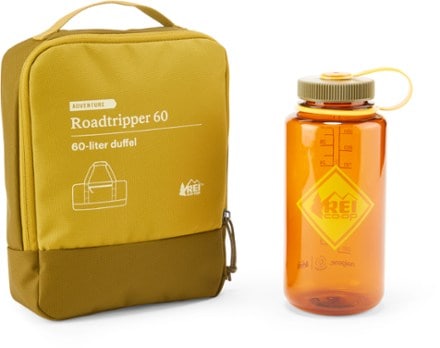 REI Co-op Roadtripper 60 Duffel Storage pouch (water bottle not included)