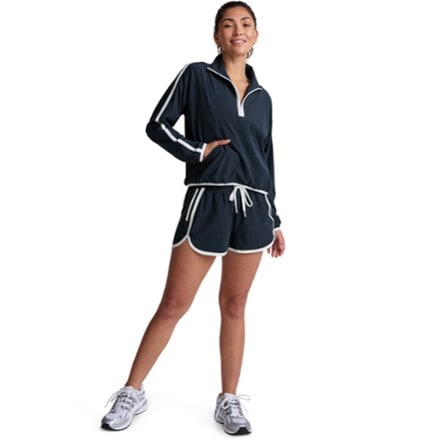 Beyond Yoga Course Contrast Half-Zip Pullover - Women's 2