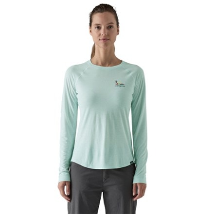 Patagonia Long-Sleeve Capilene Cool Trail Graphic Shirt - Women's 1