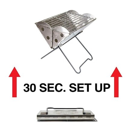 UCO Flatpack Portable Grill and Firepit - Small 5