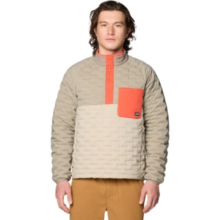 Mountain Hardwear StretchDown Light Half-Snap Pullover - Men's 1