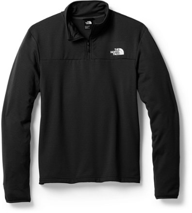 The North Face Cedar Trail Grid Fleece Zip Pullover - Men's 0