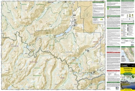 National Geographic Yosemite National Park NE - Tuolumne Meadows and Hoover Wilderness 1