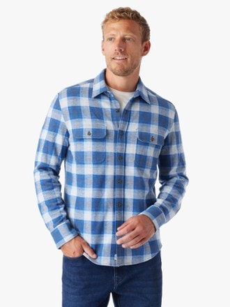 Fair Harbor Dunewood Ultra-Stretch Flannel Shirt - Men's 3