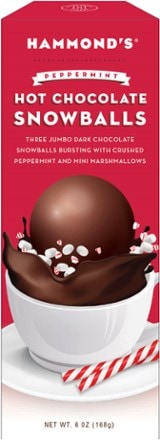 Hammond's Candies Hot Chocolate Snowballs - Package of 3 0