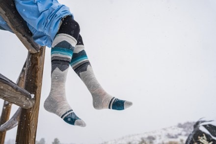 Smartwool Ski Targeted Cushion Pattern Over The Calf Socks - Women's 3