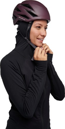 Black Diamond Coefficient LT Hybrid Fleece Hoodie - Women's 3