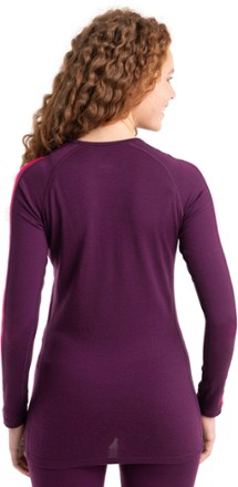 Icebreaker 200 ZoneKnit Long-Sleeve Crewe Base Layer Top - Women's 1