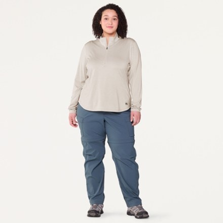 REI Co-op Lightweight Half-Zip Base Layer Top - Women's 6