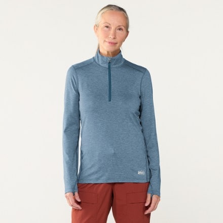 REI Co-op Midweight Base Layer Half-Zip Top - Women's 1