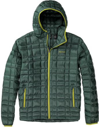 marmot featherless hooded jacket