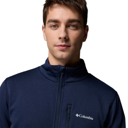 Columbia Essential Hike Grid Fleece Full-Zip Jacket - Men's 4