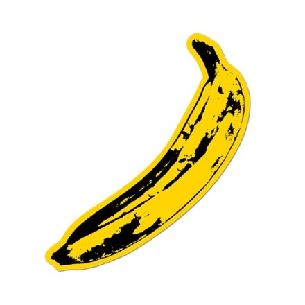 Apply Stickers Big Banana by Andy Warhol Sticker 0