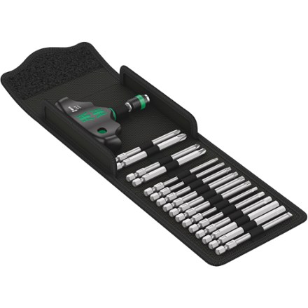Wera Kraftform Kompakt 400 T-Handle Screwdriver and Bit Set 0