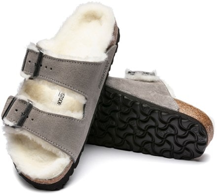 Birkenstock Arizona Shearling Sandals - Women's 1