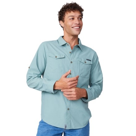 Free Country Expedition Nylon Ripstop Long-Sleeve Shirt - Men's 0