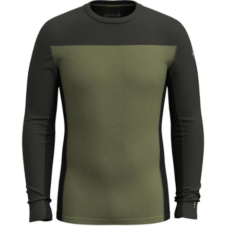 Smartwool Classic Thermal Merino Colorblock Crew Base Layer Top - Men's 0