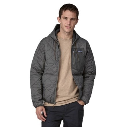 Patagonia Diamond Quilted Insulated Bomber Hoodie - Men's 1