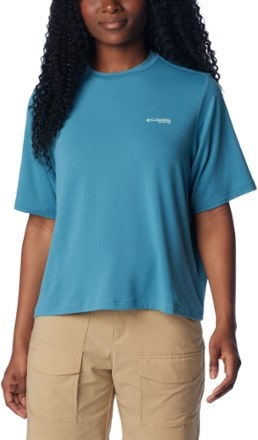 Columbia PFG Uncharted Tech T-Shirt - Women's 0