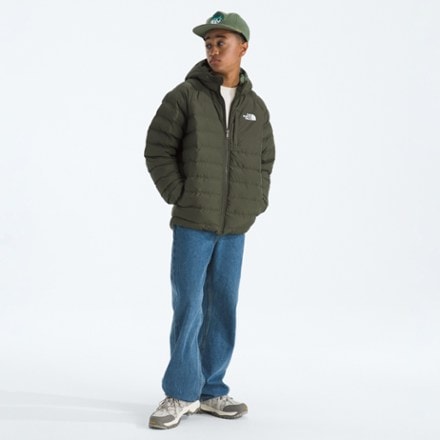 The North Face Reversible Perrito Hooded Insulated Jacket - Boys' 3