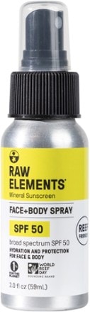 Raw Elements SPF 50 Mineral Sunscreen Spray 0