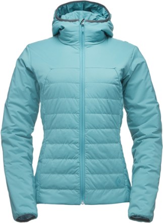 black diamond first light insulated hooded jacket