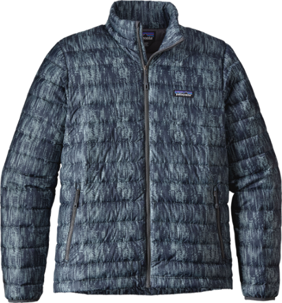 patagonia men's down sweater jacket forge grey