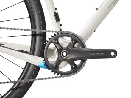 Salsa Warbird GRX 600 1x Bike Crankset (Light Gray)