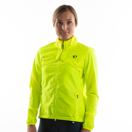 yellow cycling jacket women's