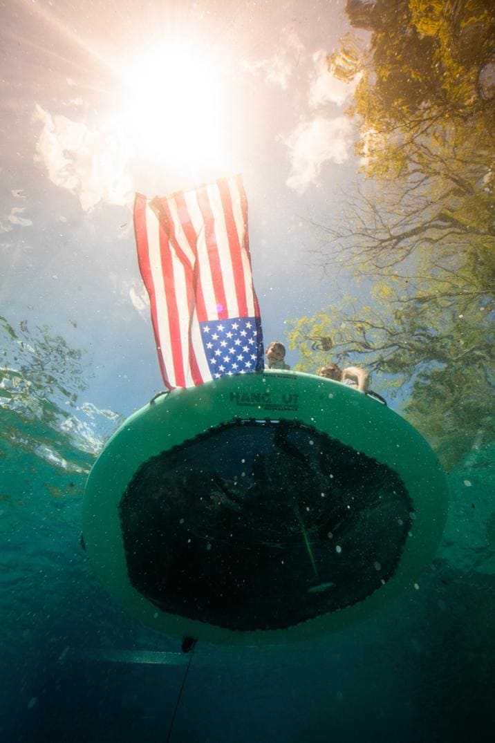 Location Image for Hangout Water Hammock - 7'