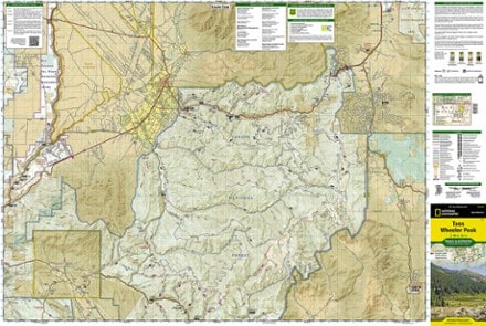 National Geographic Taos and Carson National Forest Map 1