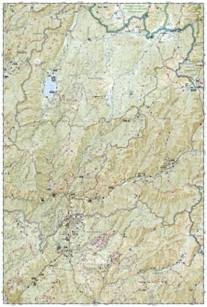 National Geographic Boise National Forest Central Topographic Map 2