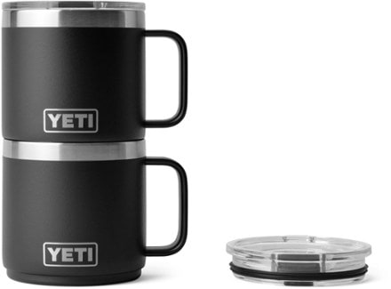 YETI Rambler Mug 2.0 with MagSlider Lid - 14 fl. oz. BLACK (additional mug and lid not included)