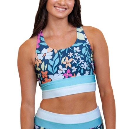 Nani Swimwear Cut Back Crop Swimsuit Top - Women's 1