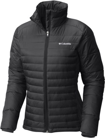 columbia women's powder pillow hybrid jacket