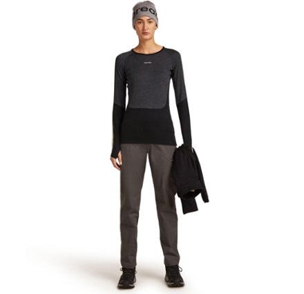 Icebreaker Merino 200 Oasis Long-Sleeve Crewe Base Layer Top - Women's 2