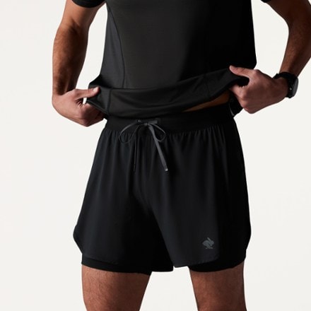 rabbit Pacer Hybrid Shorts 5" - Men's 1