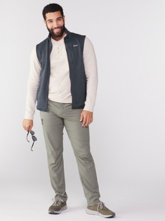 Patagonia vest outlet with dress shirt