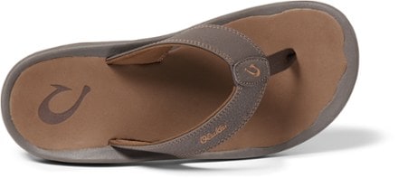 OluKai 'Ohana Flip-Flops - Men's Top view (Dark Java/Ray)