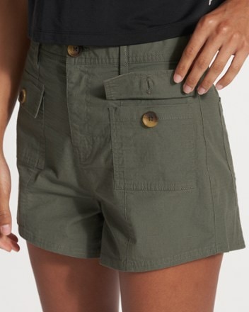 Vuori Vintage Ripstop Utility Shorts - Women's 3