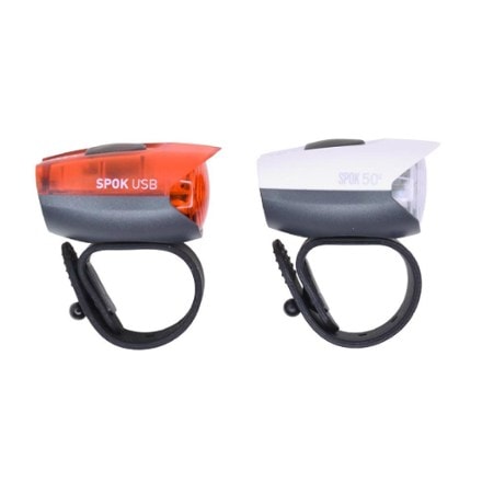 Planet Bike Spok 50 USB Front and Rear Bike Light Set 0