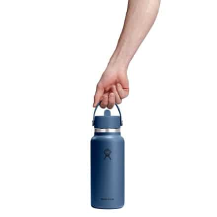 Hydro Flask Wide-Mouth Vacuum Water Bottle with Flex Straw Cap - 32 fl. oz. 2