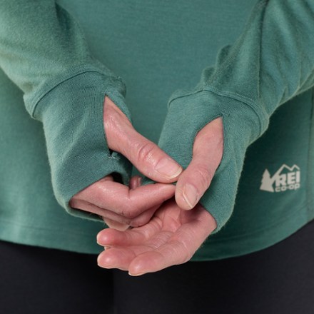 REI Co-op Heavyweight Merino Base Layer Half-Zip Top - Women's 7