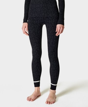 Sweaty Betty Jacquard Base Layer Leggings - Women's 1