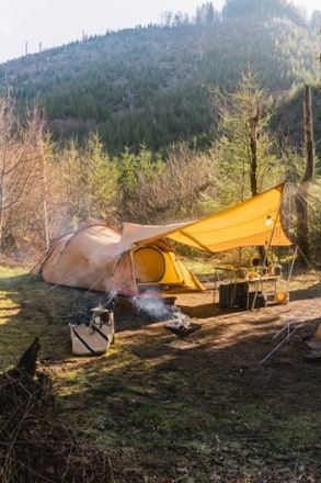 Snow Peak Entry Pack Tent and Tarp Set 3