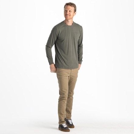 Free Fly Flex Long-Sleeve Pocket Tee - Men's 2