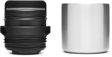 YETI Cup Cap Accessory Side view (Black)