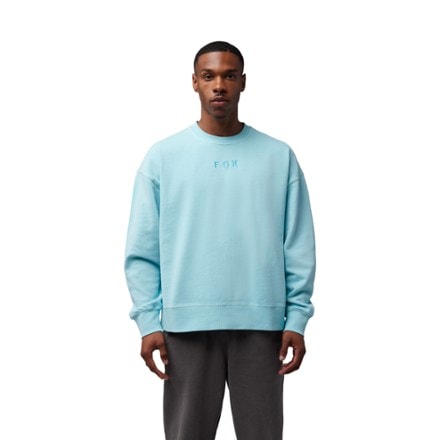 Fox Oversized Fleece Crew Sweatshirt - Men's 1